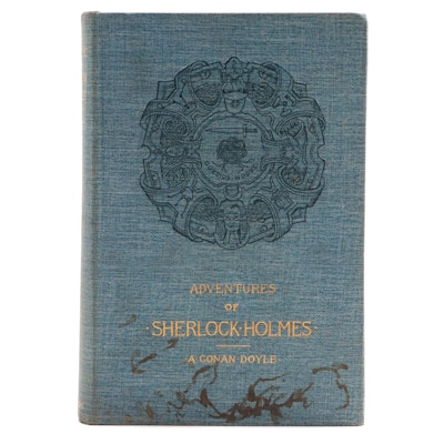 First American Edition, Second Issue "Adventures of Sherlock Holmes," 1892