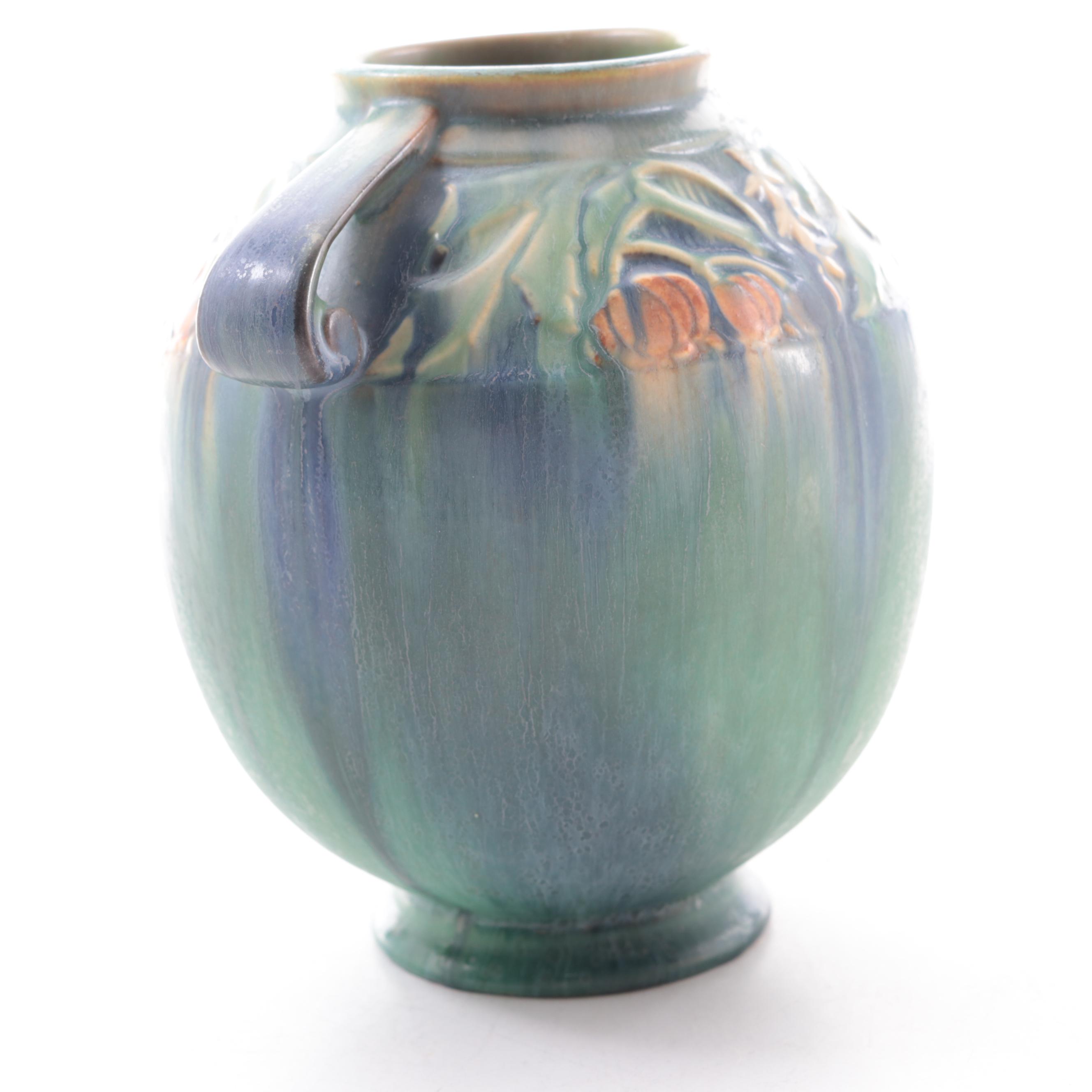 Roseville Pottery "Baneda" Double Handled Vase, Early/Mid20th Century