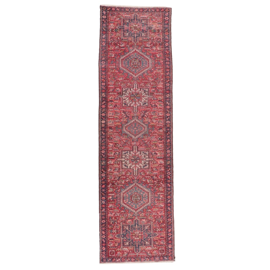 3'1 x 10'7 Hand-Knotted Persian Karaja Long Rug