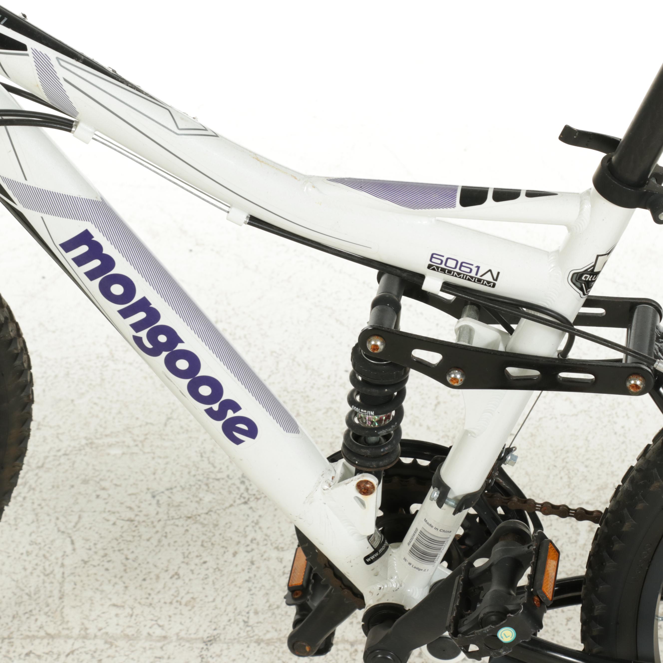 Mongoose 6061AI Aluminum 21Speed Mens Mountain Bike EBTH