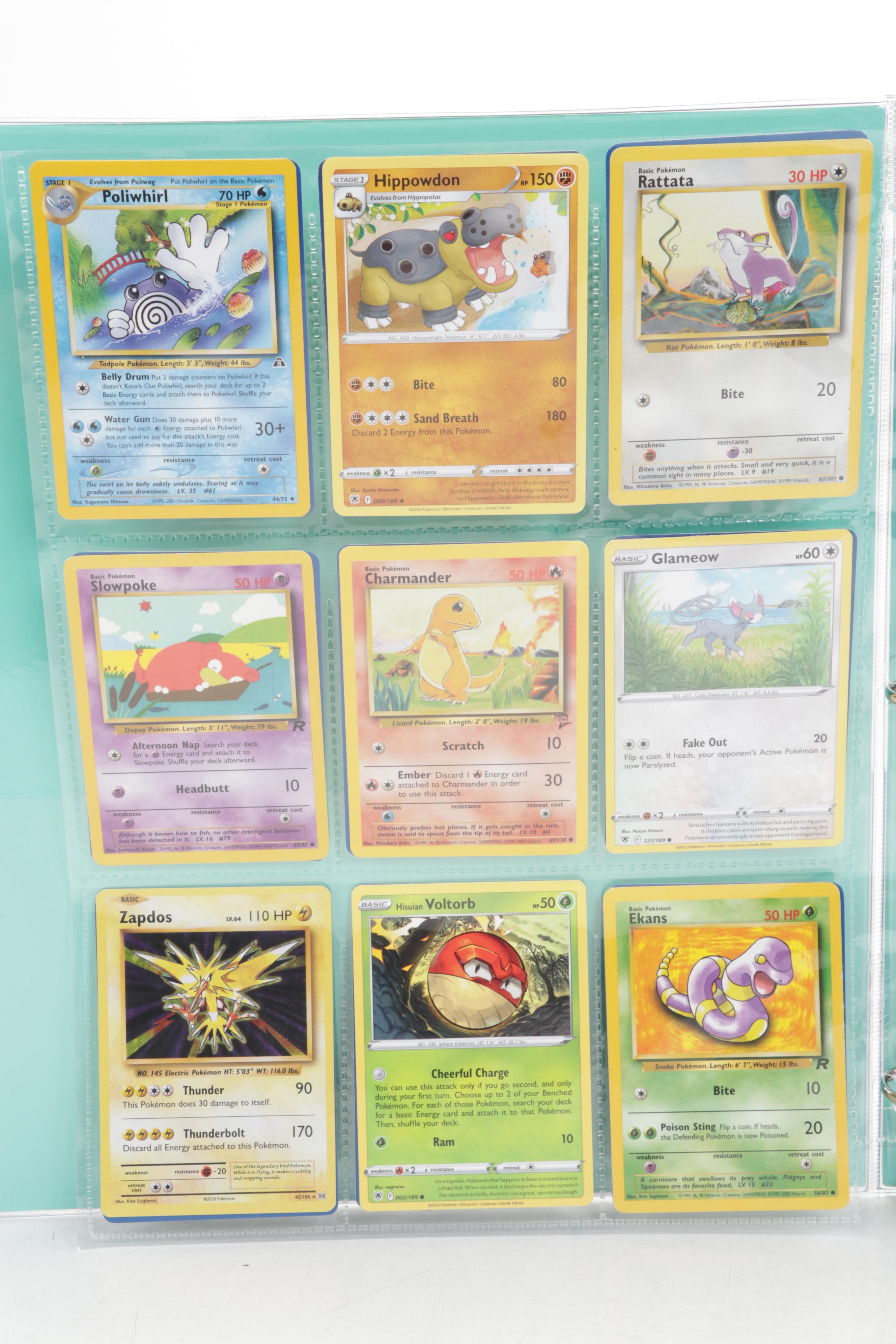 Pokémon Trading Cards Including First Edition Dark Arbok and More, 1999