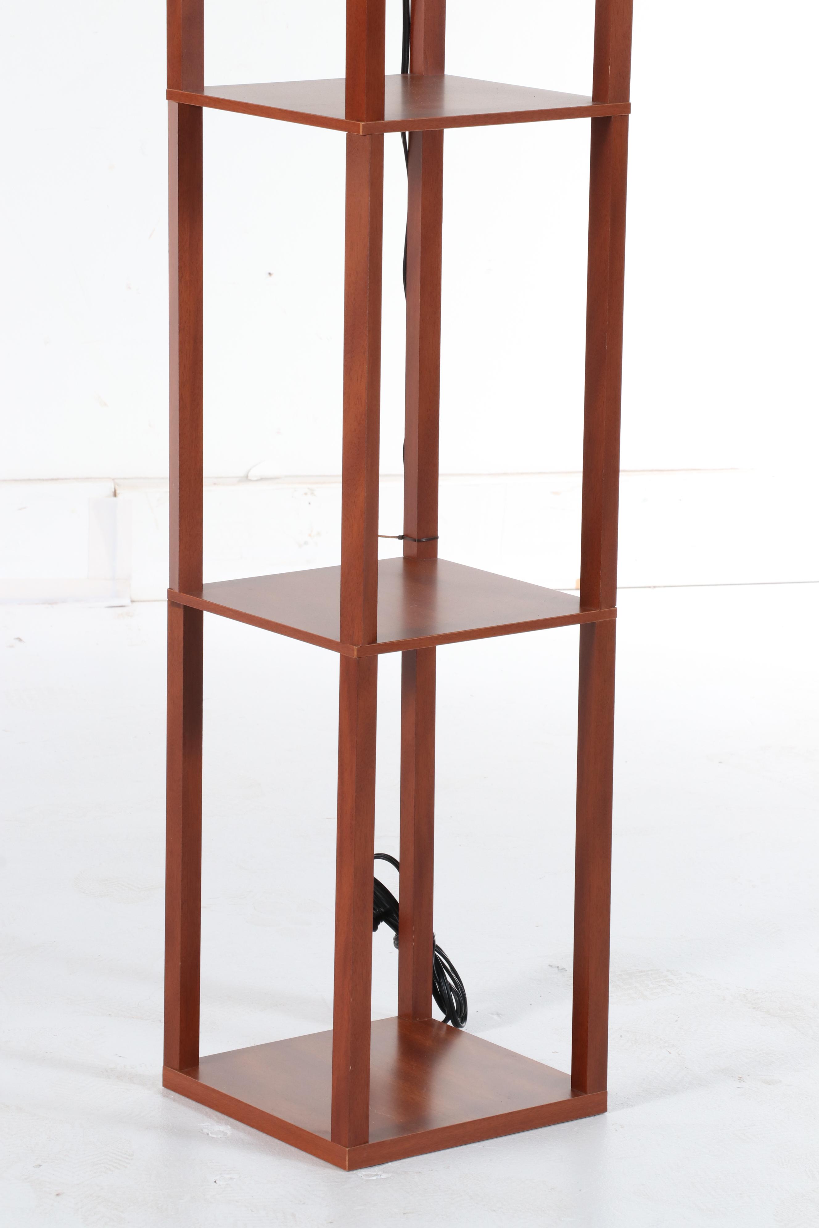 Modernist Style Étagère Floor Lamp EBTH
