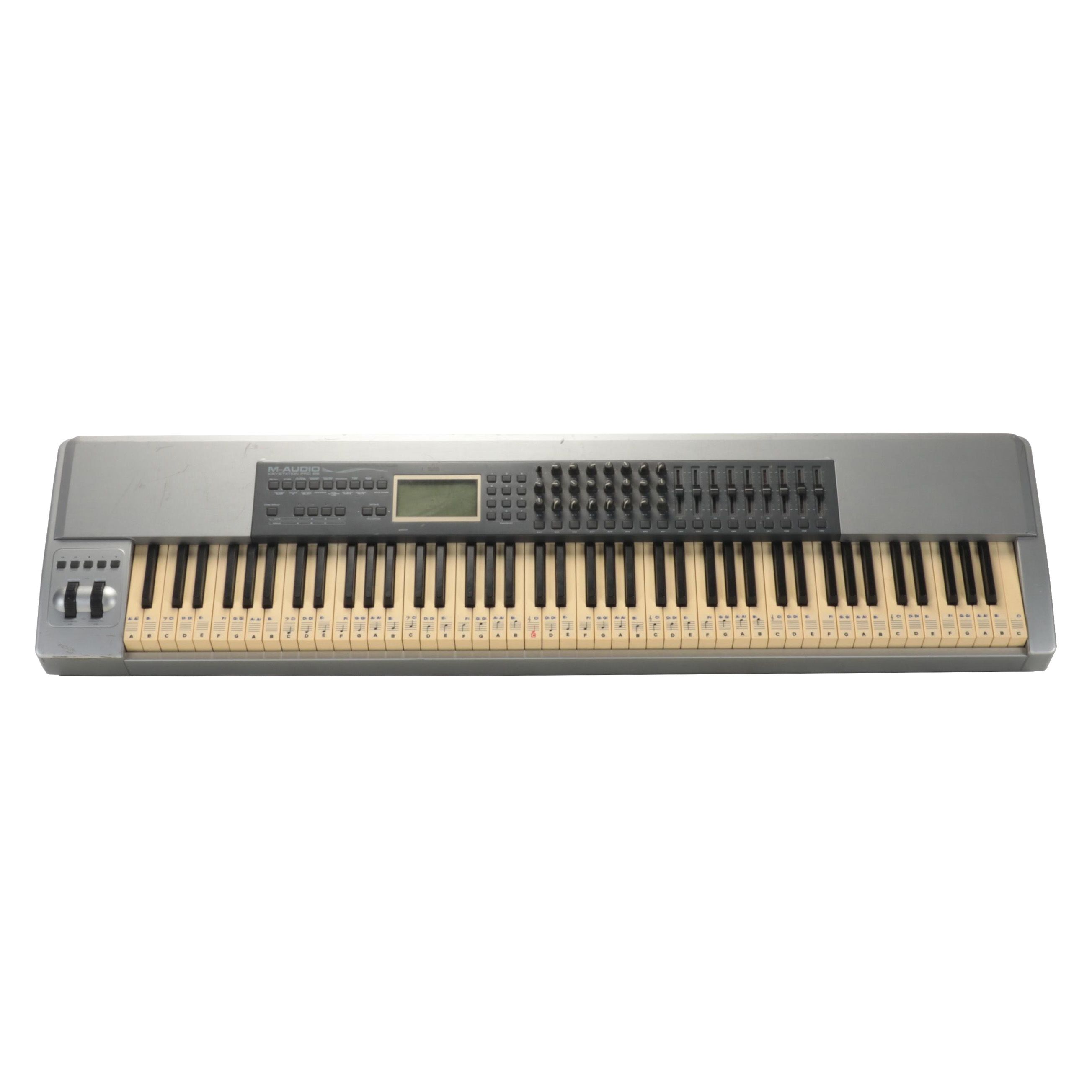 MAudio Keystation Pro 88 Midi Keyboard Controller EBTH
