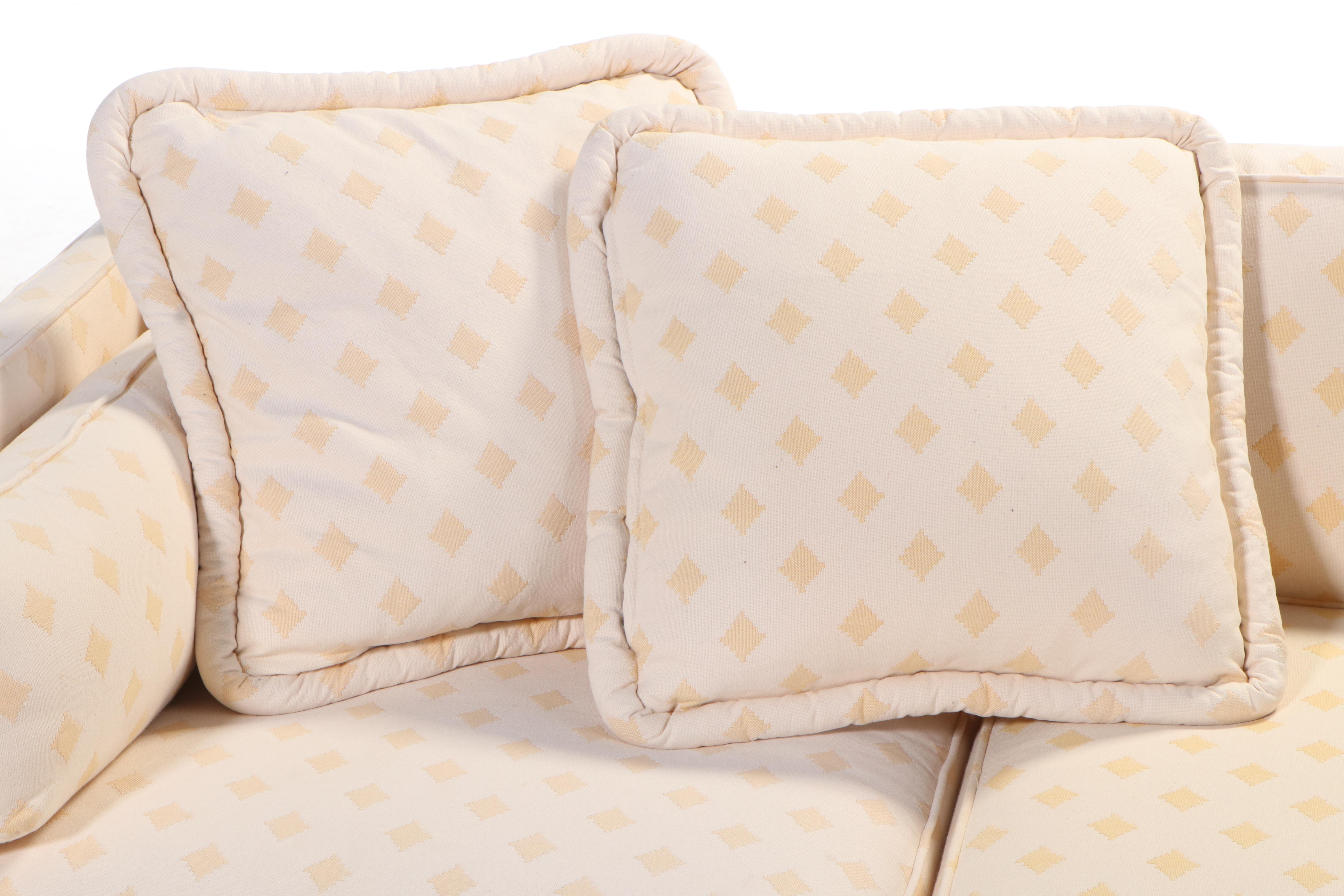 Custom Upholstered Loveseat Sofa EBTH