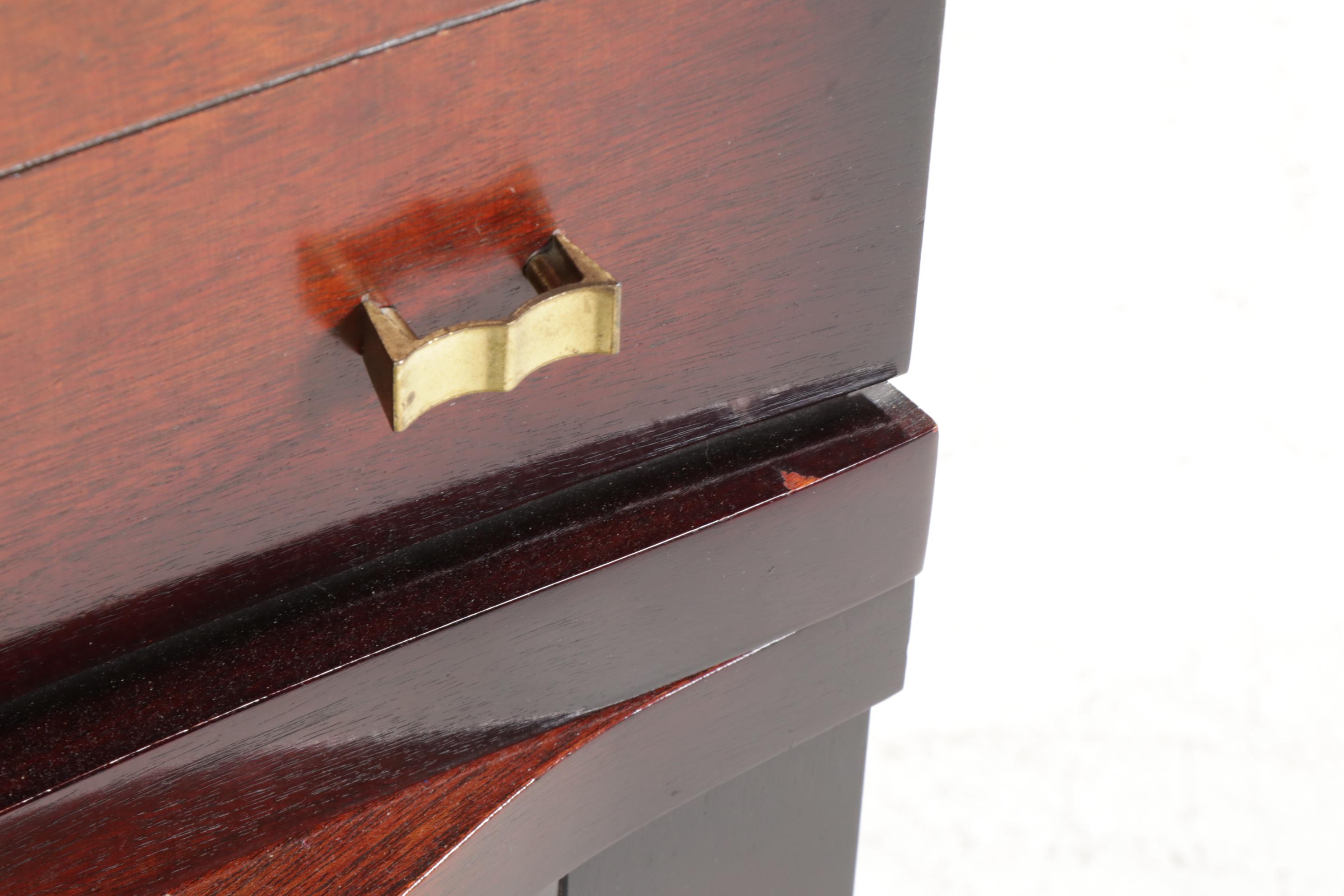 Bassett Furniture Mid Century Modern Mahogany Chest of Drawers EBTH