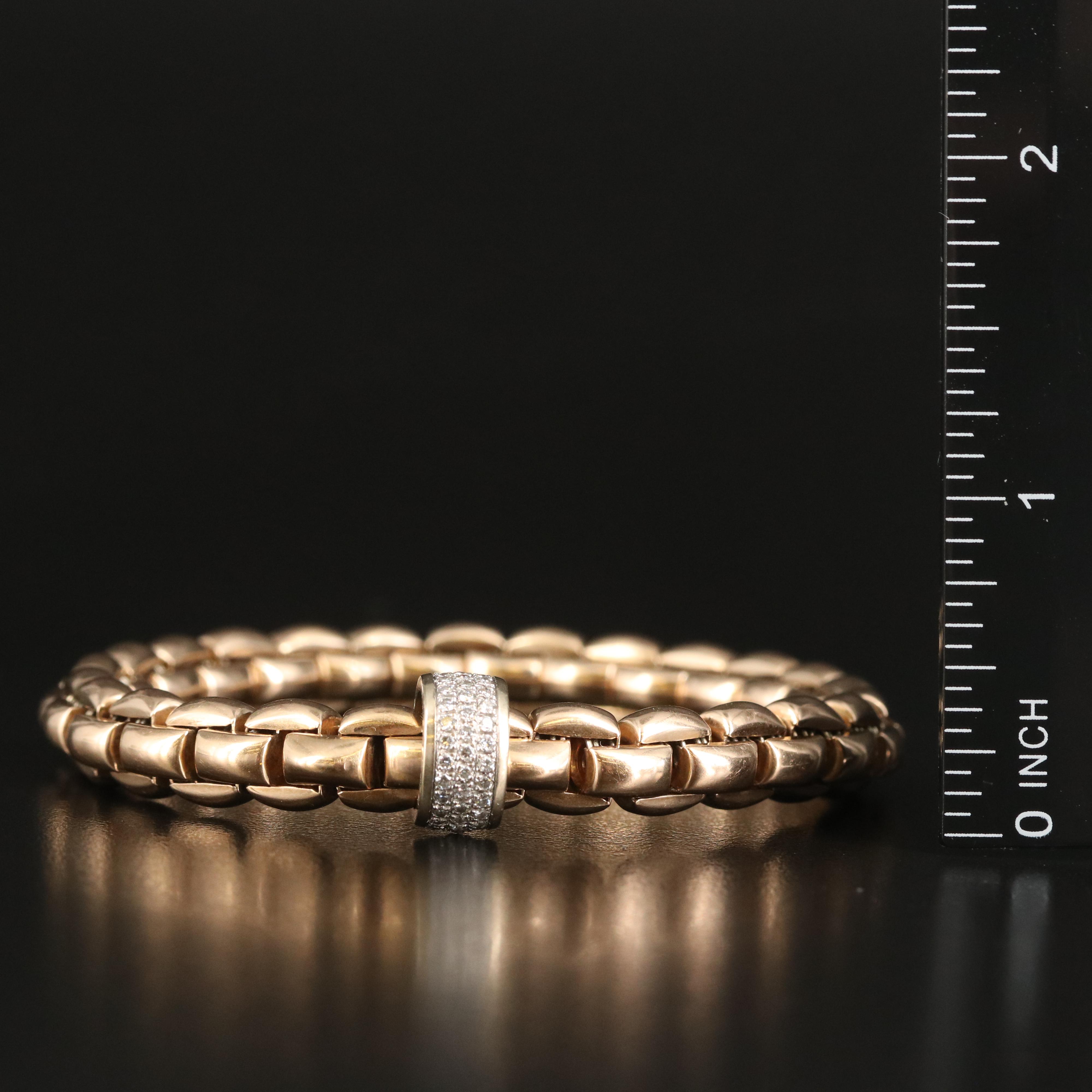 Fope "Flex It EKA" 18K 0.63 CTW Diamond Bracelet EBTH