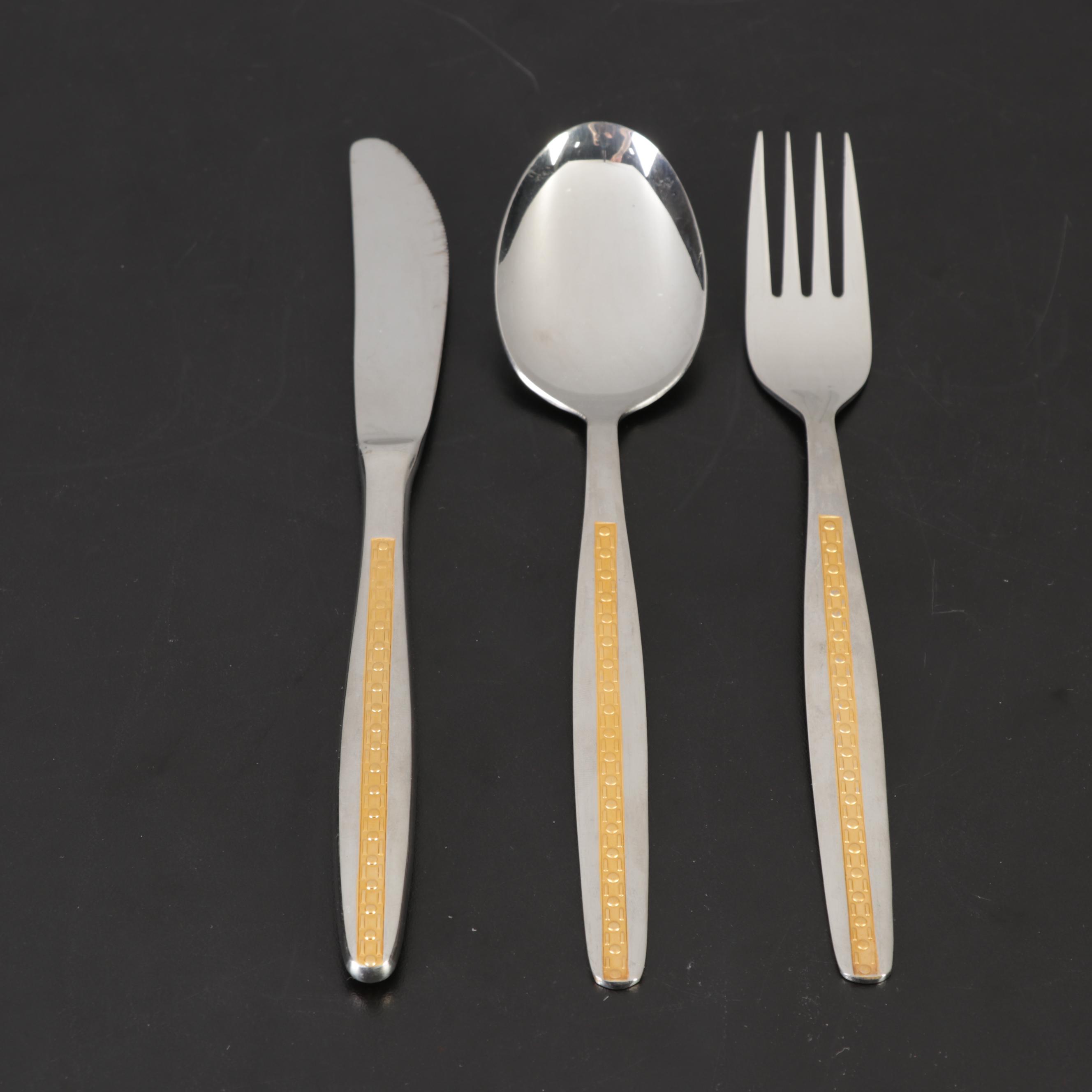 German Stainless Steel Flatware and Serving Utensils EBTH