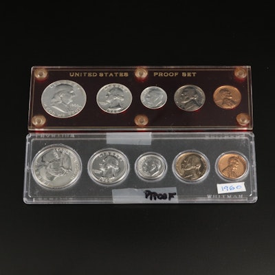 Two 1960 U.S. Proof Coin Year Sets