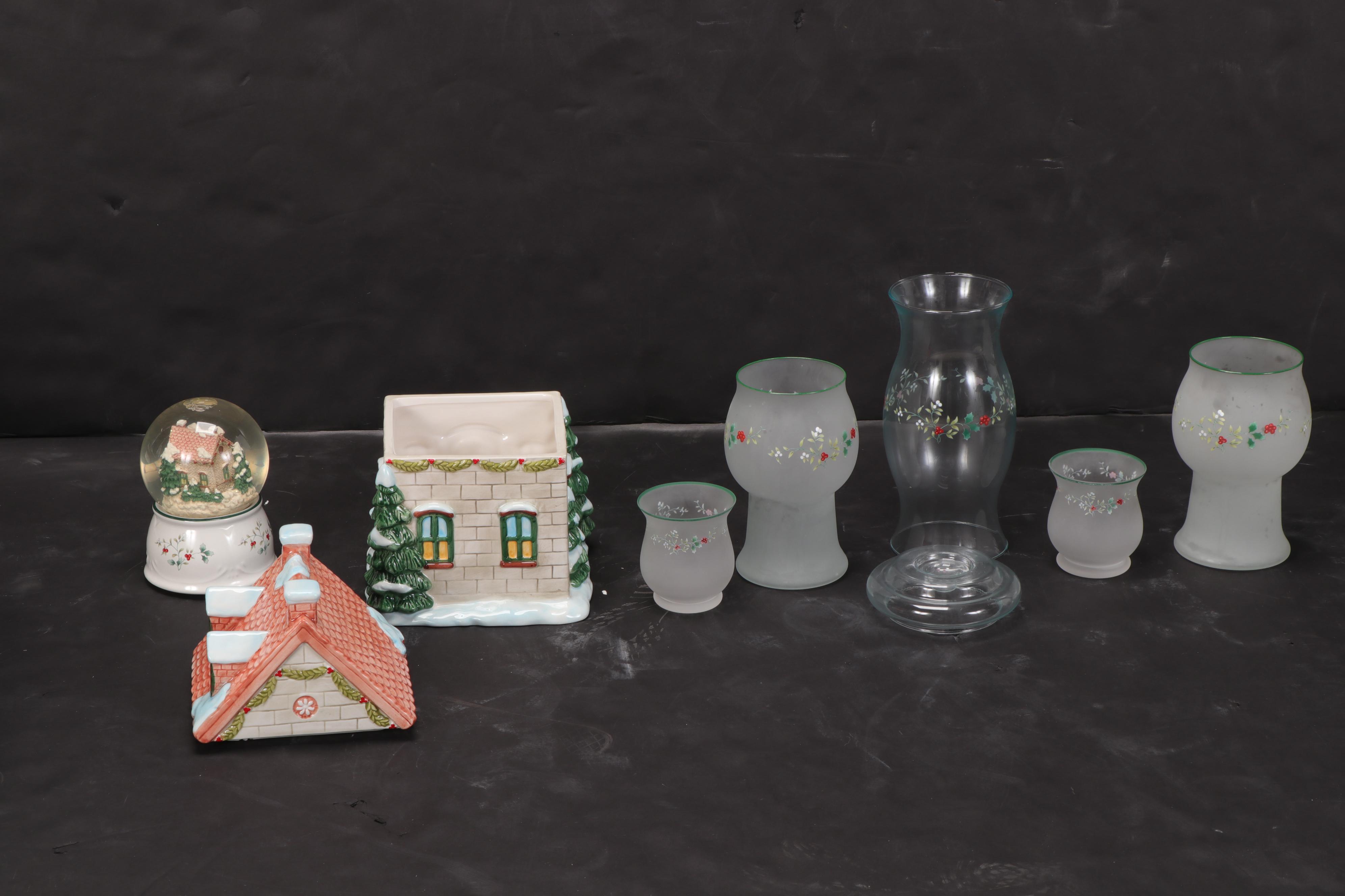 Pfaltzgraff "Winterberry Collection" Table Accessories and Décor EBTH