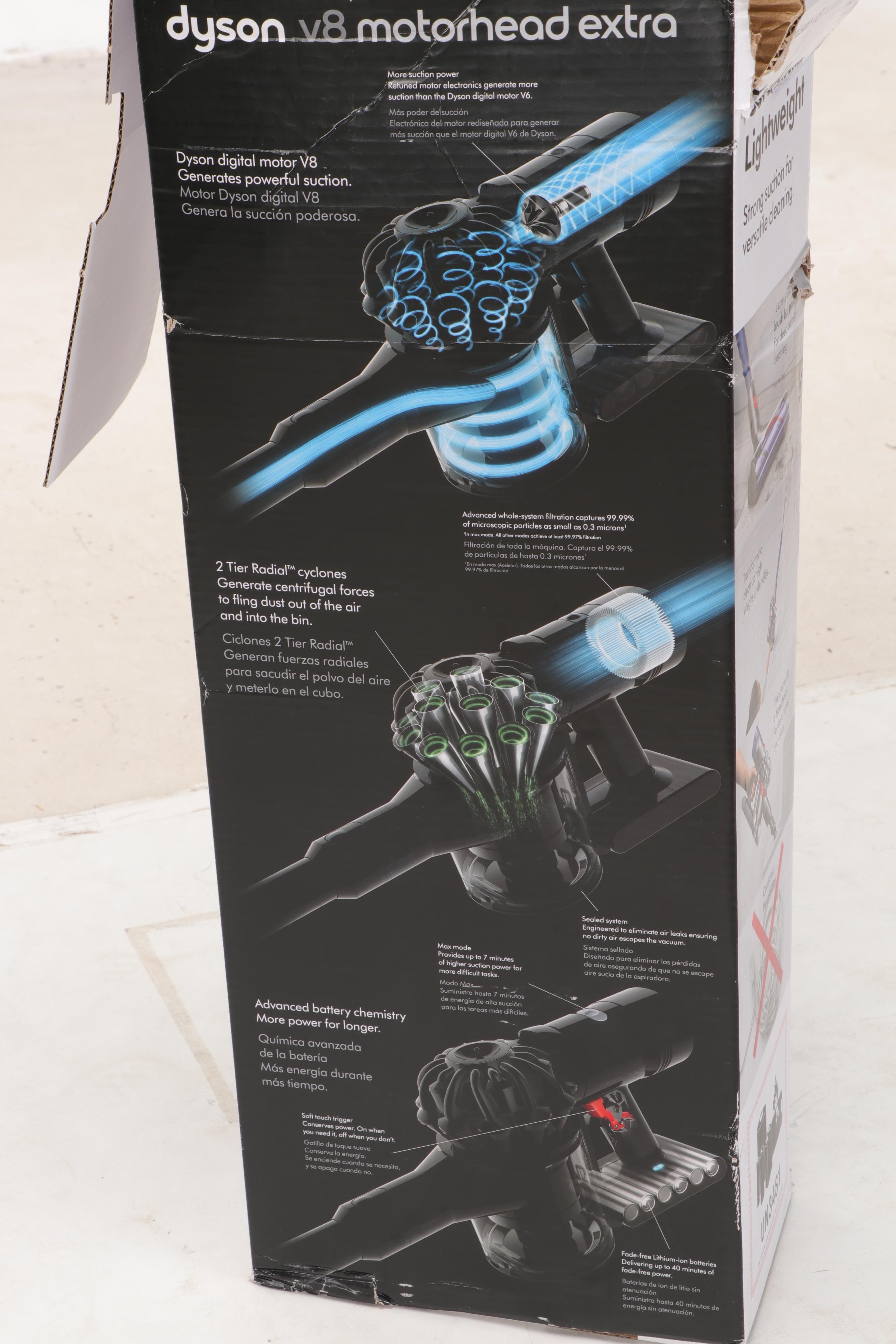 Dyson V8 Motorhead Extra Cordless Lightweight Stick Vacuum Cleaner EBTH