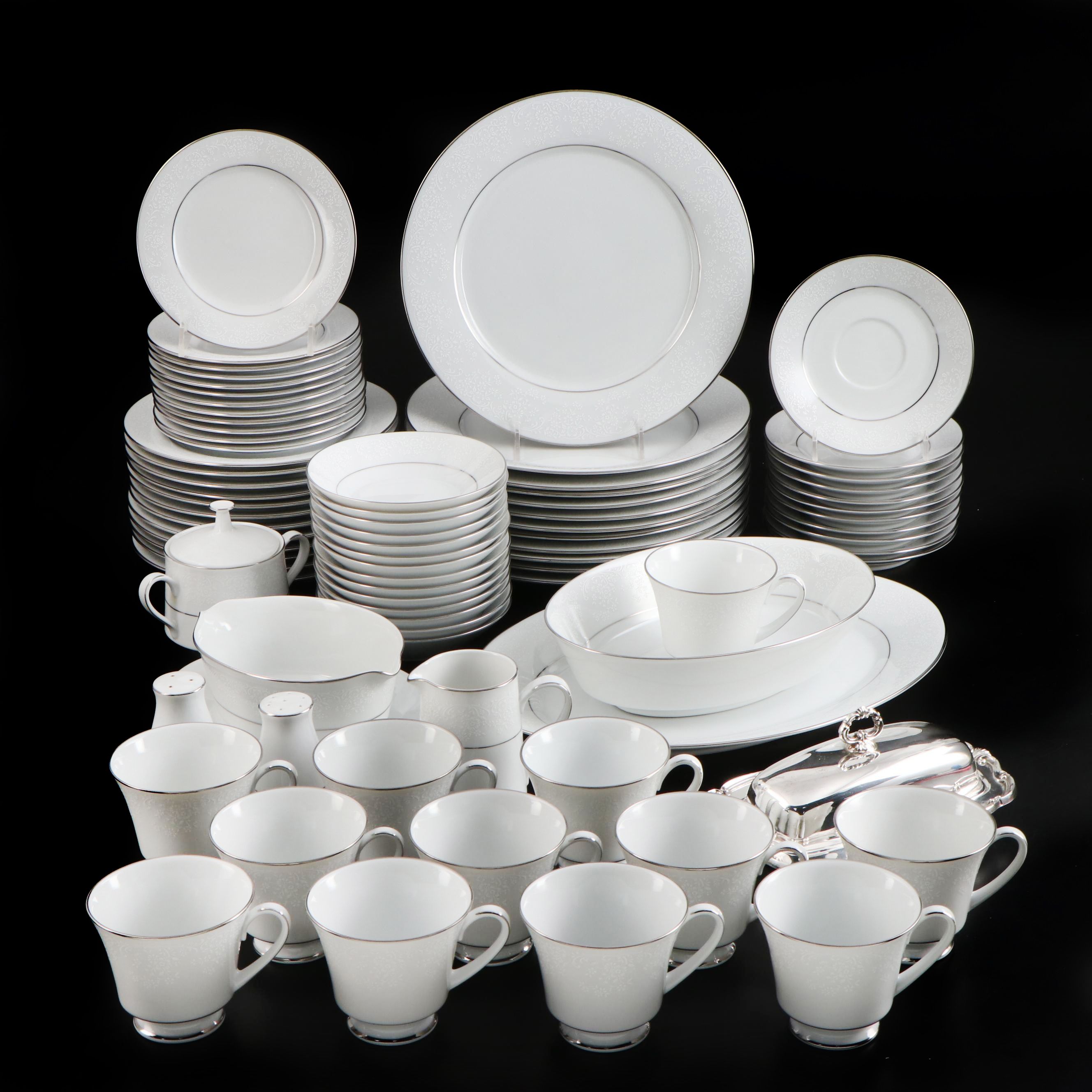 Noritake "Tahoe" Porcelain Dinnerware, 19742006 EBTH