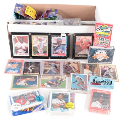 Fleer and More Baseball Cards, Sealed Packs, With Mantle and More, 1990s–2000s