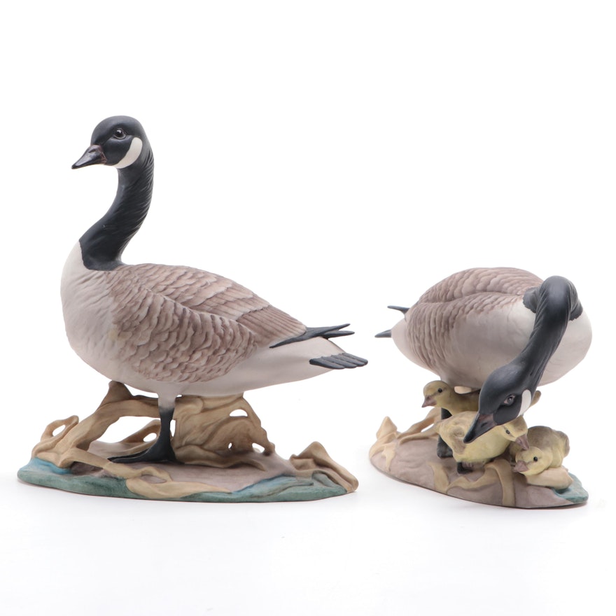 Boehm "Canada Geese" Porcelain Figures