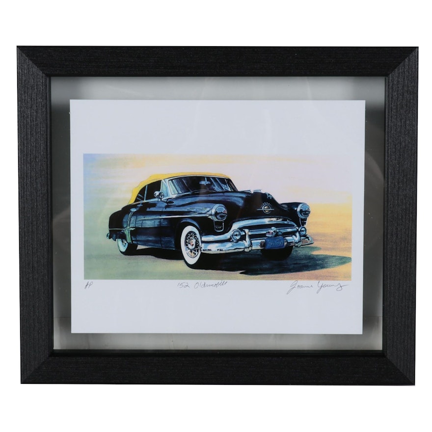 Joanne Clements Young Digital  Print "'52 Oldsmobile"