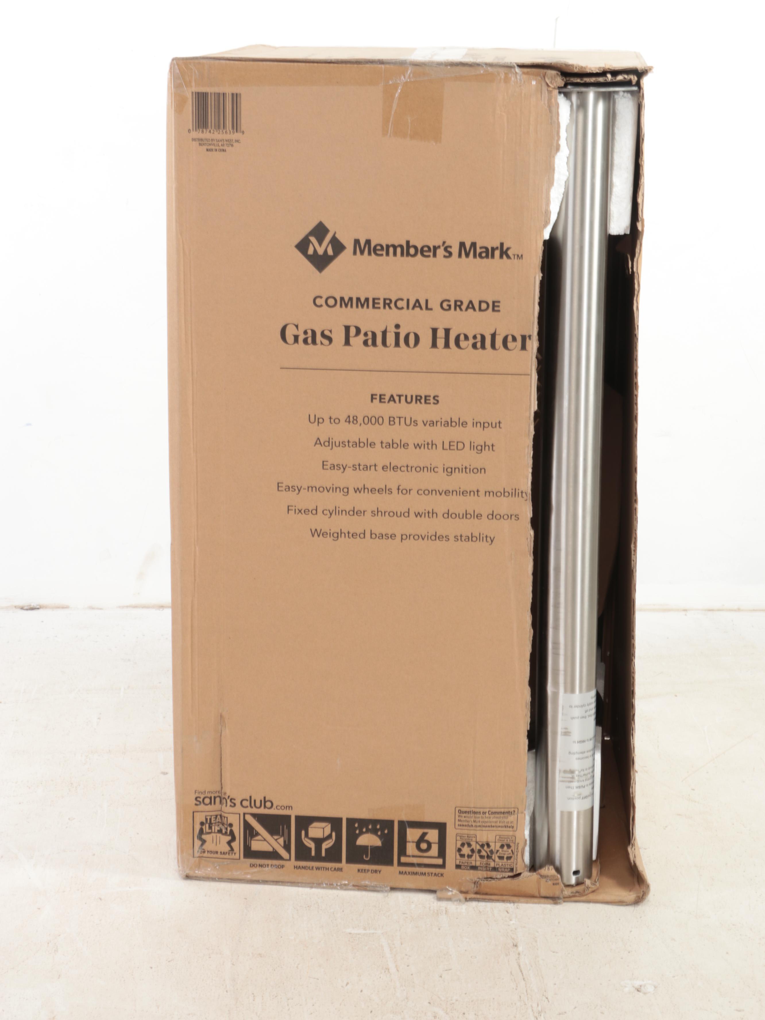 Member's Mark Patio Heater with LED Table EBTH