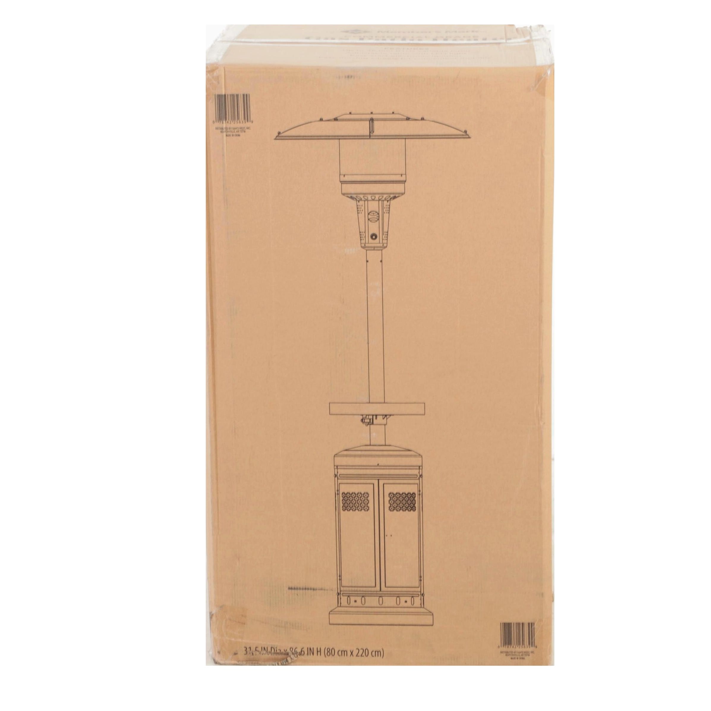 Member's Mark Patio Heater with LED Table EBTH