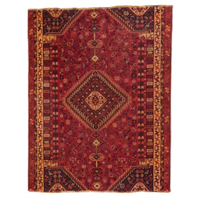 5'6 x 7'1 Hand-Knotted Persian Lurs Area Rug