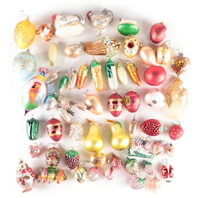 Christopher Radko and Other Blown Glass Ornaments