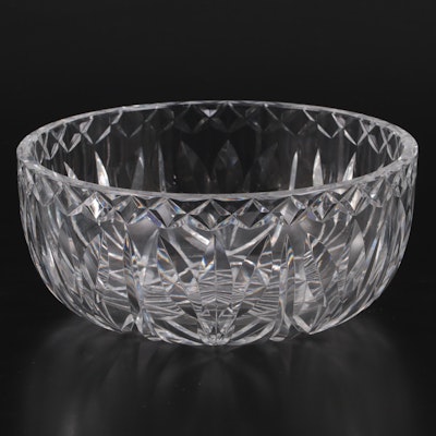 Waterford Crystal Tulip Cut Centerpiece Bowl