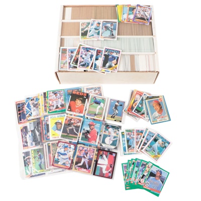 Topps, Upper Deck and More Baseball Cards with Rose, Bench and More, 1980s–1990s