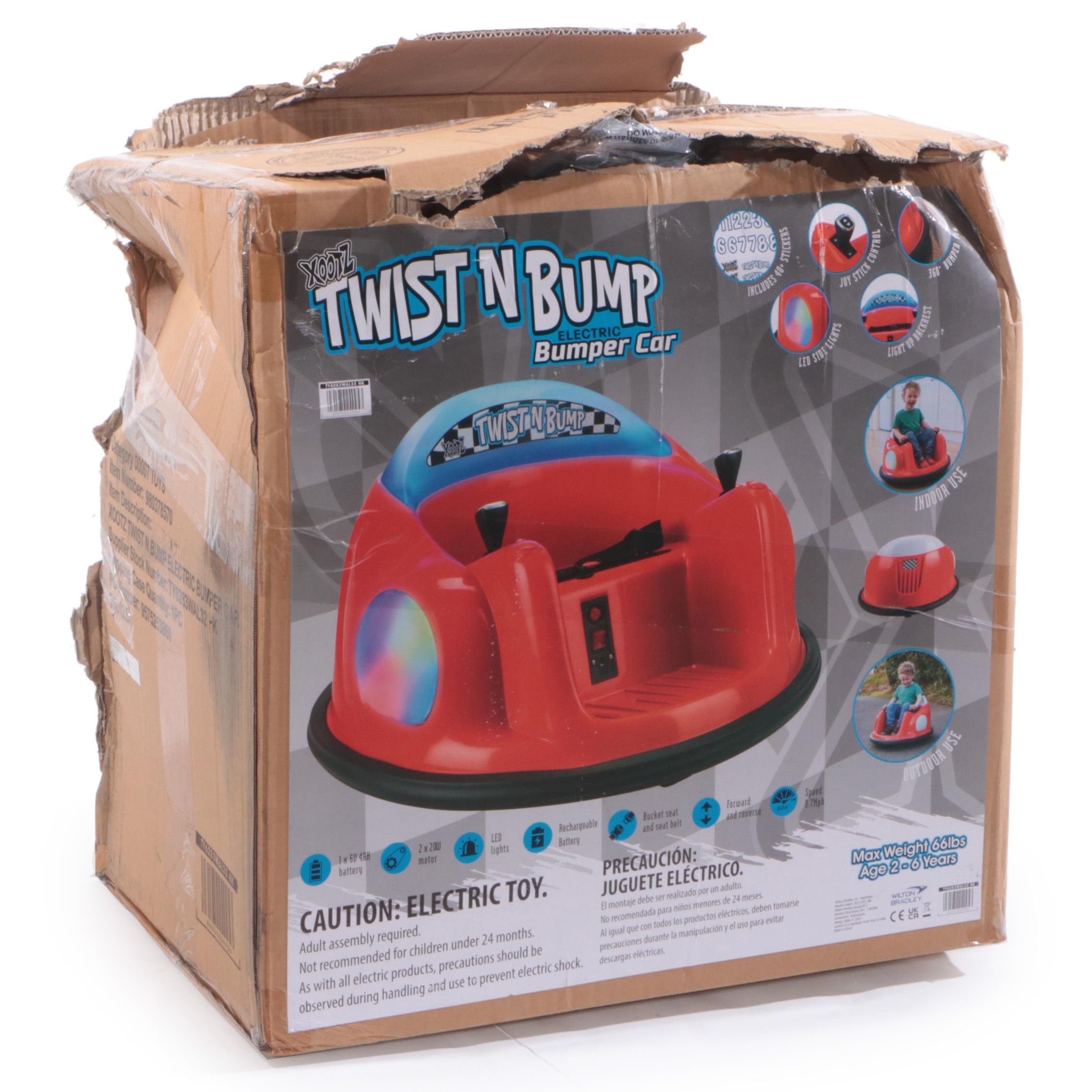 Xootz Twist N Bump Bumper Car EBTH