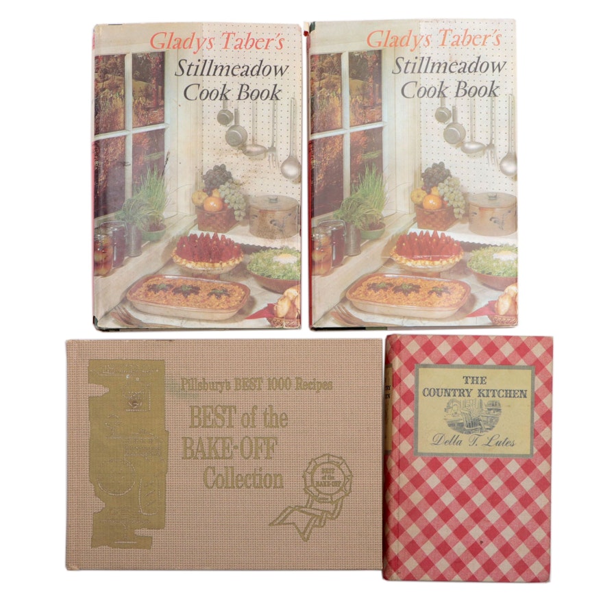 Illustrated "Gladys Taber's Stillmeadow Cook Book" and More Cookbooks