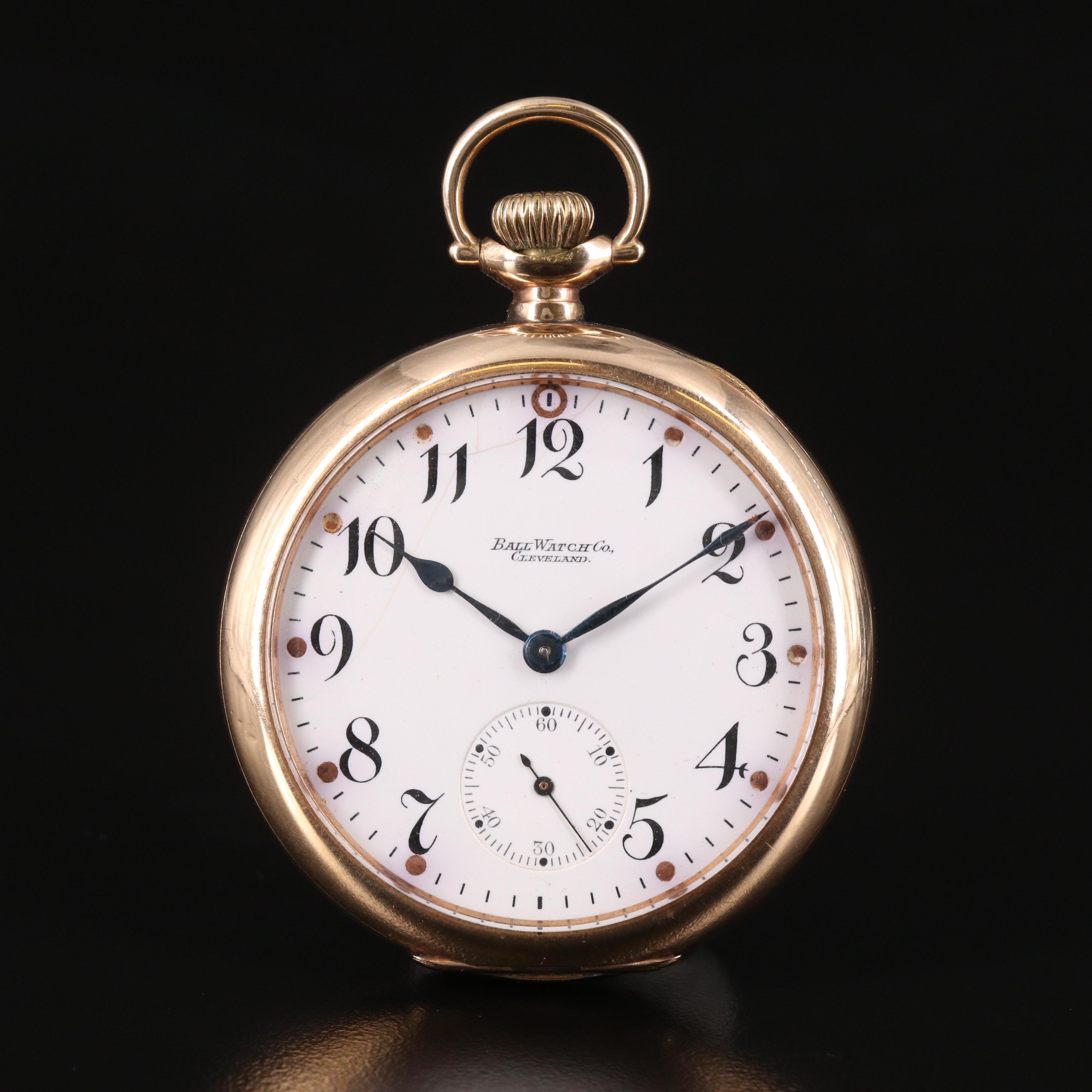1911 Ball Watch Co., Cleveland Pocket Watch EBTH