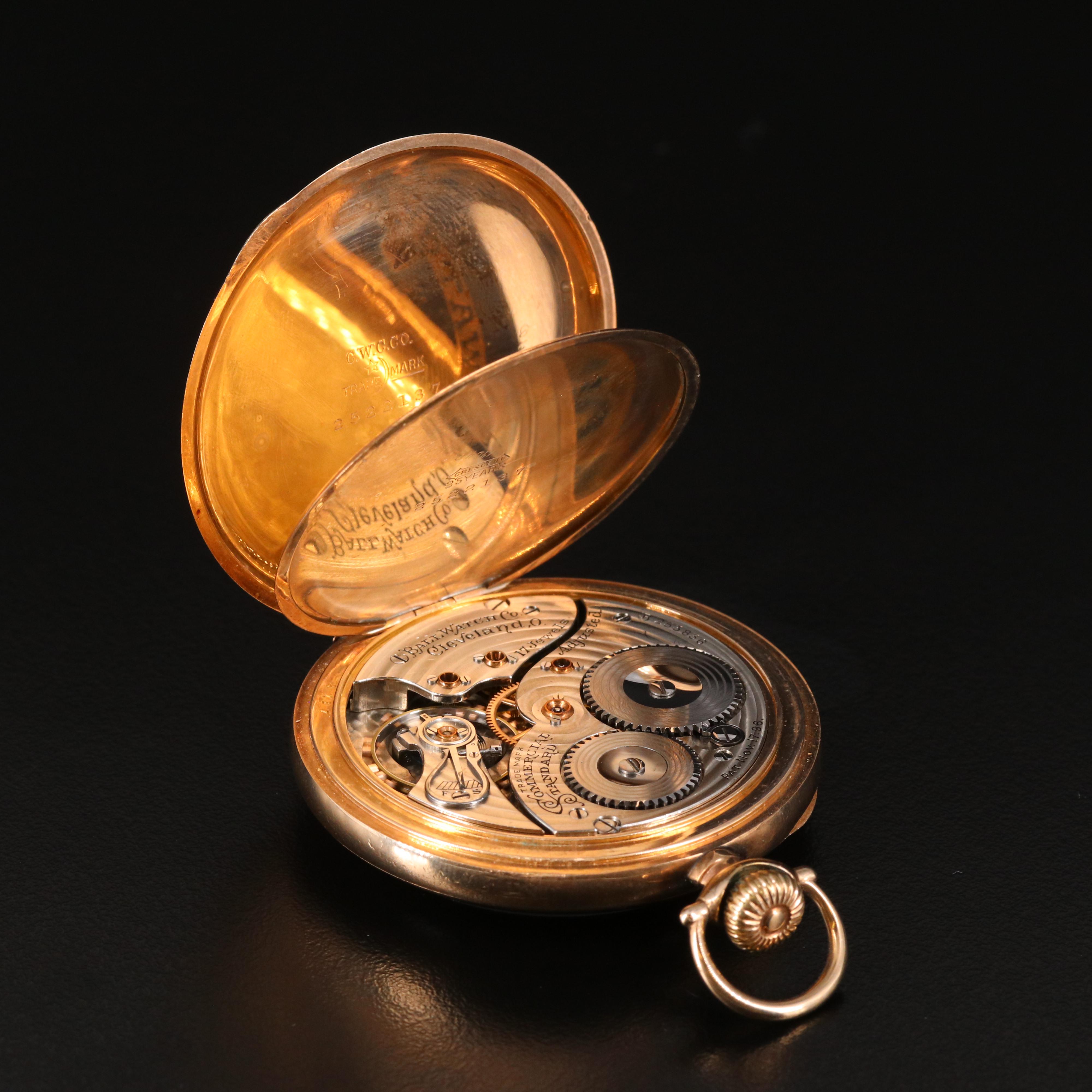 1911 Ball Watch Co., Cleveland Pocket Watch EBTH