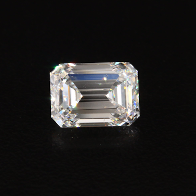 Loose 4.07 CT Lab Grown Diamond with Online Digital GIA Report