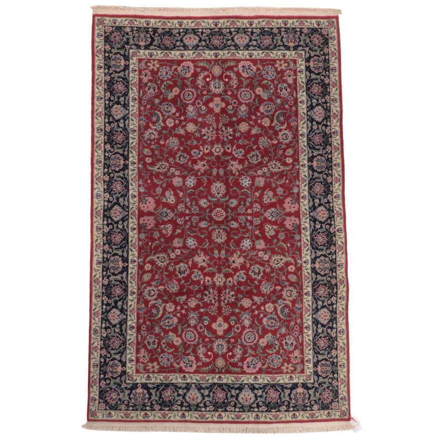 5' x 8'4 Hand-Knotted Sino-Persian Mashad Style Area Rug