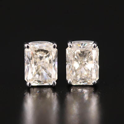 14K 2.92 CTW Lab Grown Diamond Stud Earrings