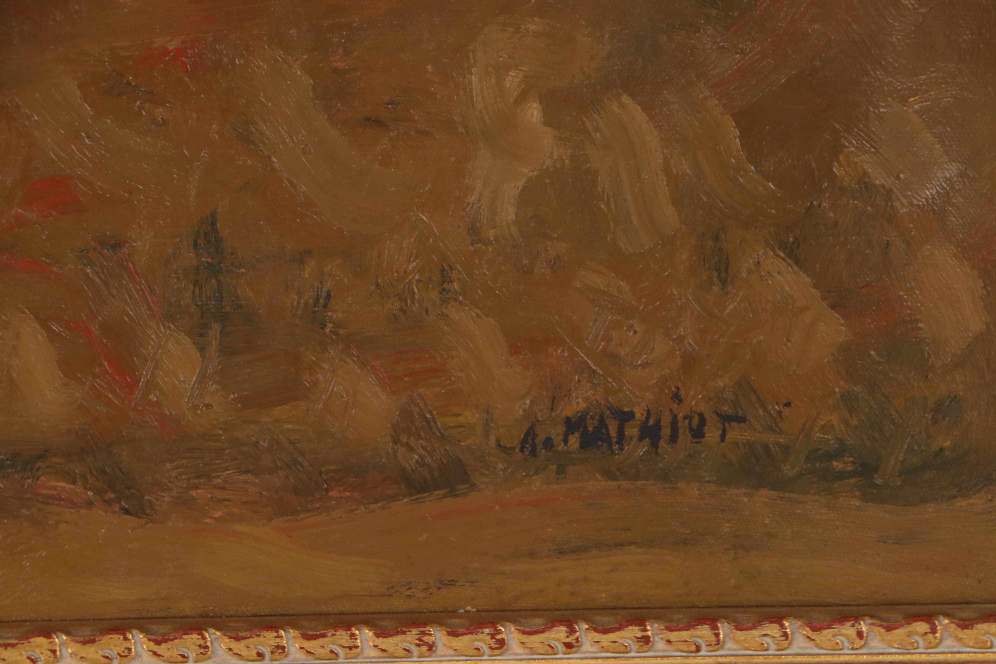 Alain Mathiot Landscape Oil Painting "Paysage Franc-Comtois" | EBTH