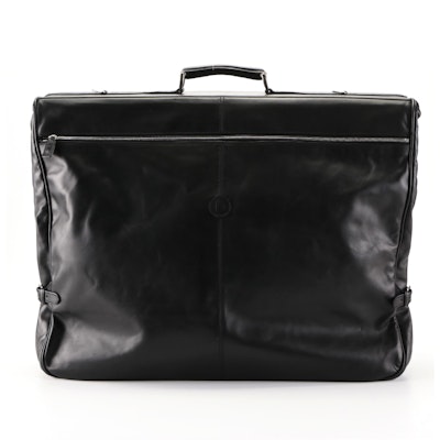 Fendi Black Leather Garment Bag