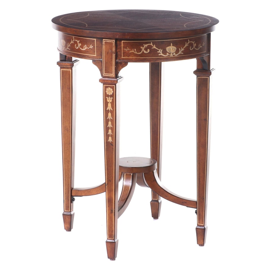 Federal Style Gilt-Decorated Side Table
