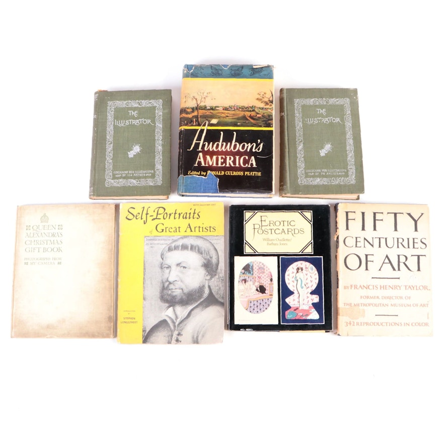 First Edition "Self-Portraits of Great Artists" and Other Art Books