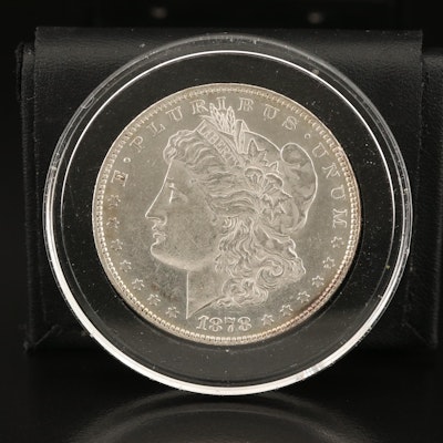 1878 "Eight Tail Feather" Morgan Silver Dollar