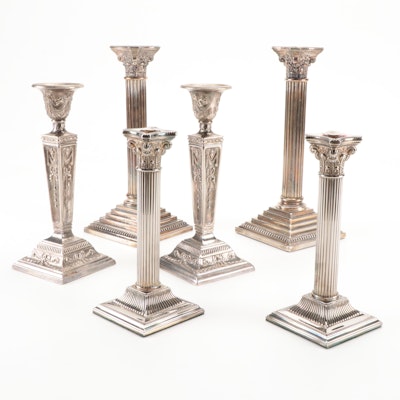 Godinger and Other Neoclassical and Adams Style Candlesticks