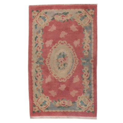3' x 5'1 Hand-Knotted Chinese Area Rug