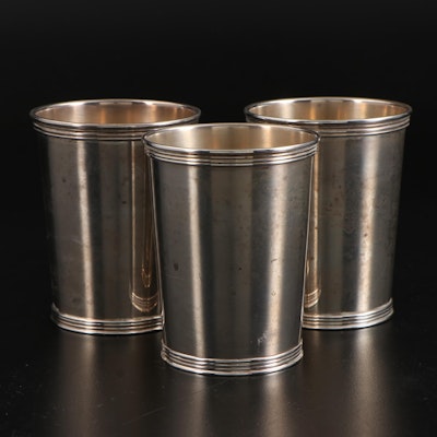 International and Manchester Silver Co. Sterling Silver Mint Julep Cups