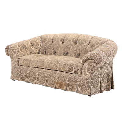 Lexington Furniture Tufted Damask Pattern Sofa