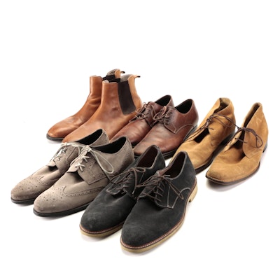 Men's Leather Brogues, Derby Shoes and Chelsea Boots Including Adam Derrick
