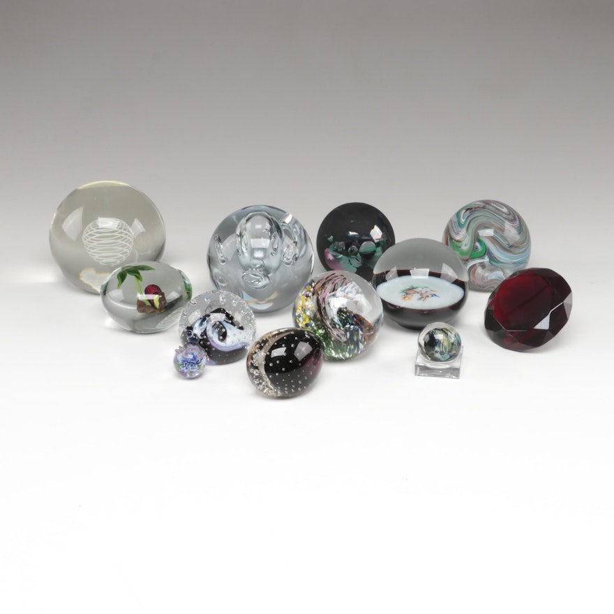 Glass Eye Studio, Reflections and Other Blown Glass Paperweights and Marbles
