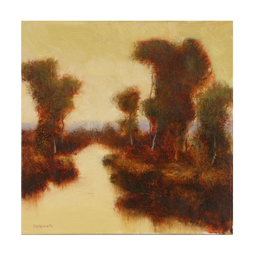 Stephen Hedgepath Landscape Oil Painting