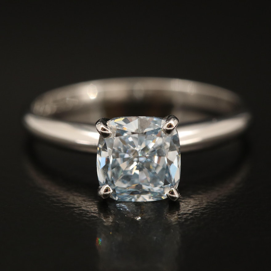 14K 1.62 CTW Lab Grown Diamond Solitaire Ring