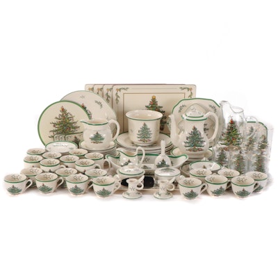 Spode "Christmas Tree" Tableware and Accessories