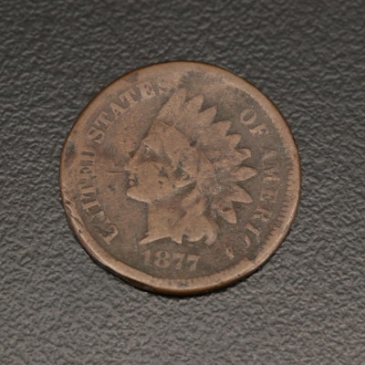 Key Date 1877 Indian Head Cent