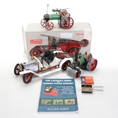 Mamod Live Steam Model Fire Engine and Other Diecast Vehicles