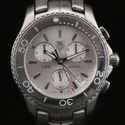 TAG Heuer Link Chronograph Wristwatch
