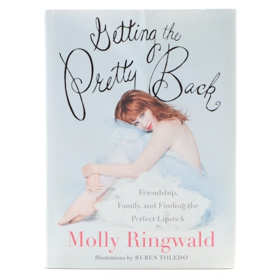 Signed First Edition "Getting the Pretty Back" by Molly Ringwald, 2010