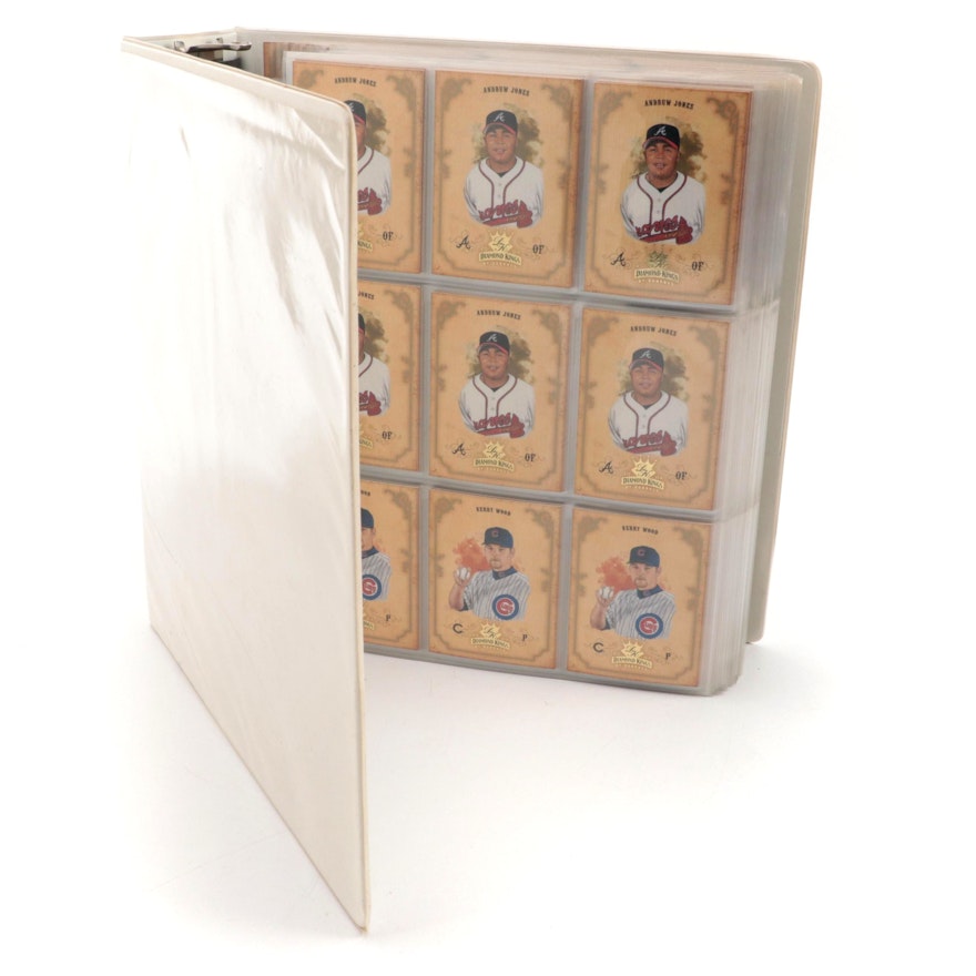2004 Donruss Diamond Kings Baseball Cards With Reyes, Ramirez, Thomas and More